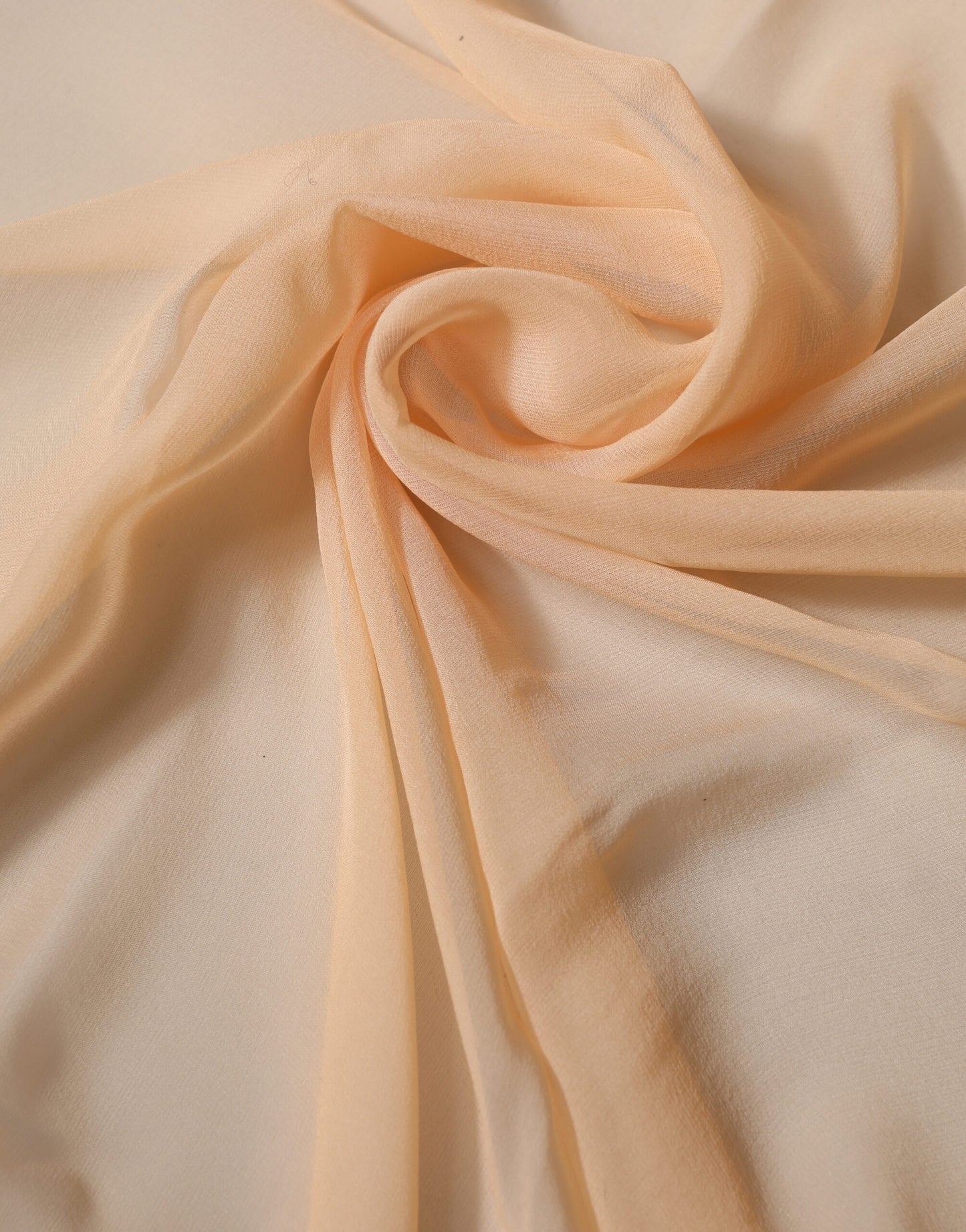 Beige Silk Neck Wrap Shawl Stole 272cm x 120cm Scarf