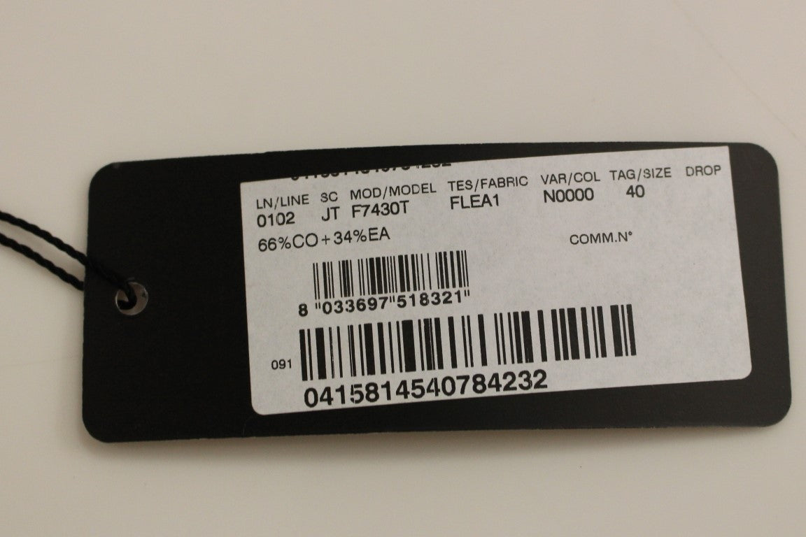 Beige Sleeveless Cotton Top Tank Blouse-Dolce & Gabbana-LabelTerrace.com