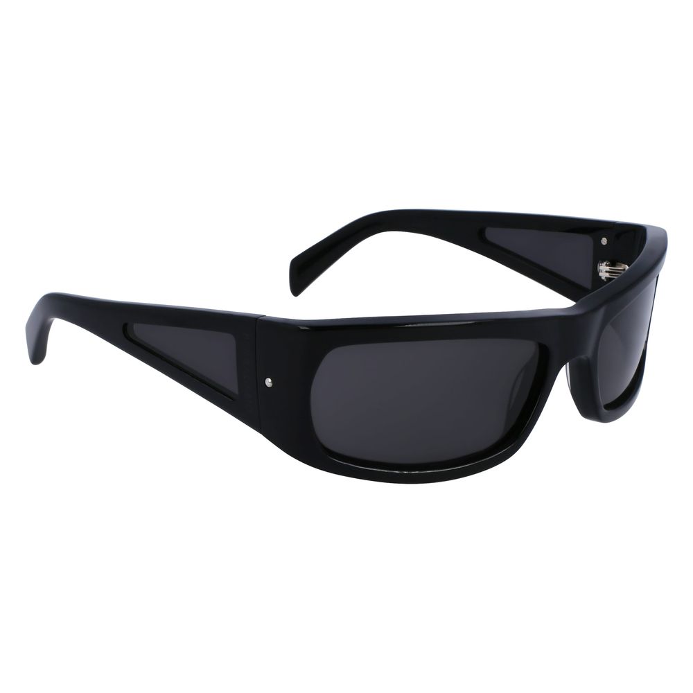 Black Acetate Sunglasses-Ferragamo-LabelTerrace.com
