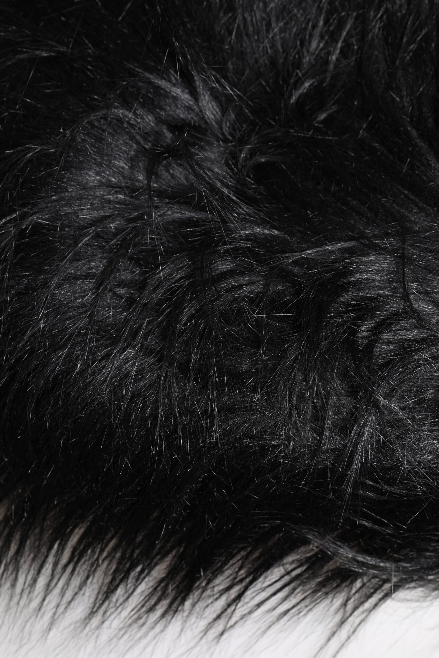 Black Acrylic Fur Womens Bucket Hat-Dolce & Gabbana-LabelTerrace.com