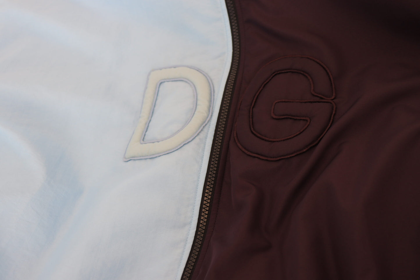 Black Blue DG Hooded Full Zip Men Jacket-Dolce & Gabbana-LabelTerrace.com