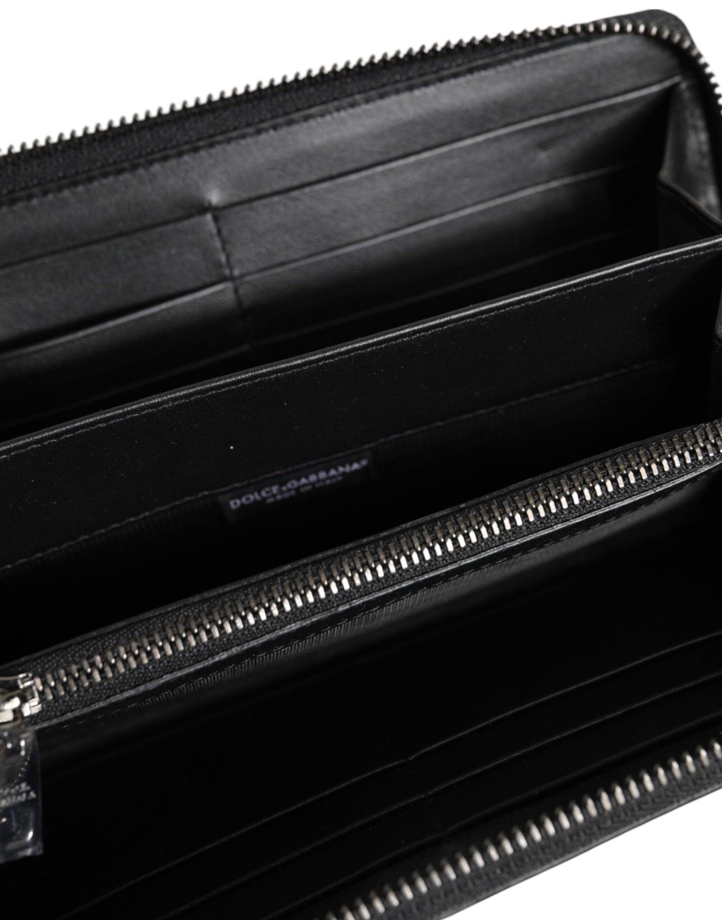 Black Brown Exotic Leather Men Continental Clutch Wallet-Dolce & Gabbana-LabelTerrace.com