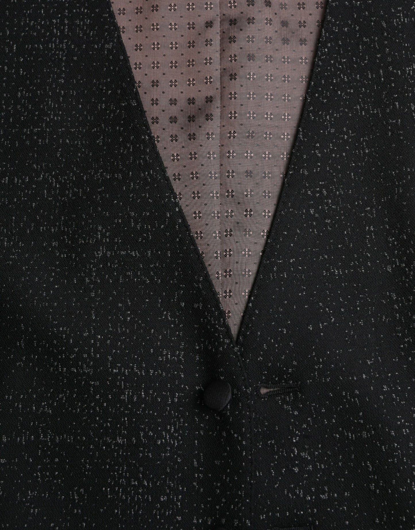 Black Brown Silk Waistcoat Dress Formal Vest-Dolce & Gabbana-LabelTerrace.com