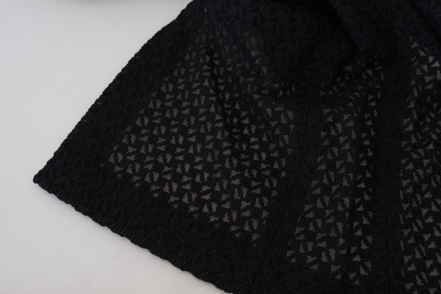 Black Button Down Long Blazer Cotton Jacket-Dolce & Gabbana-LabelTerrace.com