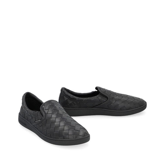 Sawyer Leather Sneakers-Bottega Veneta-LabelTerrace.com