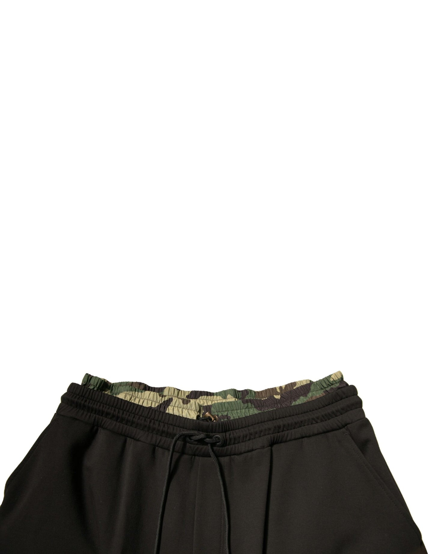 Black Camouflage Cotton Jogger Cargo Pants-Dolce & Gabbana-LabelTerrace.com