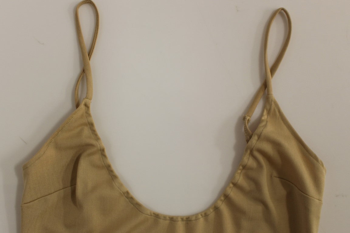 Black Chainette Knit Striped Assymetrical Dress-Alice Palmer-LabelTerrace.com