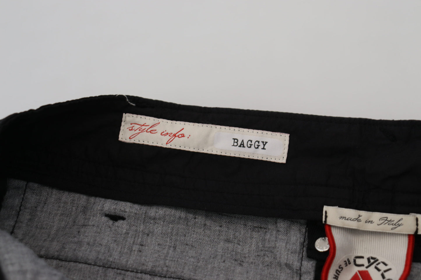 Black Cotton Baggy High Waist Women Pants-CYCLE-LabelTerrace.com