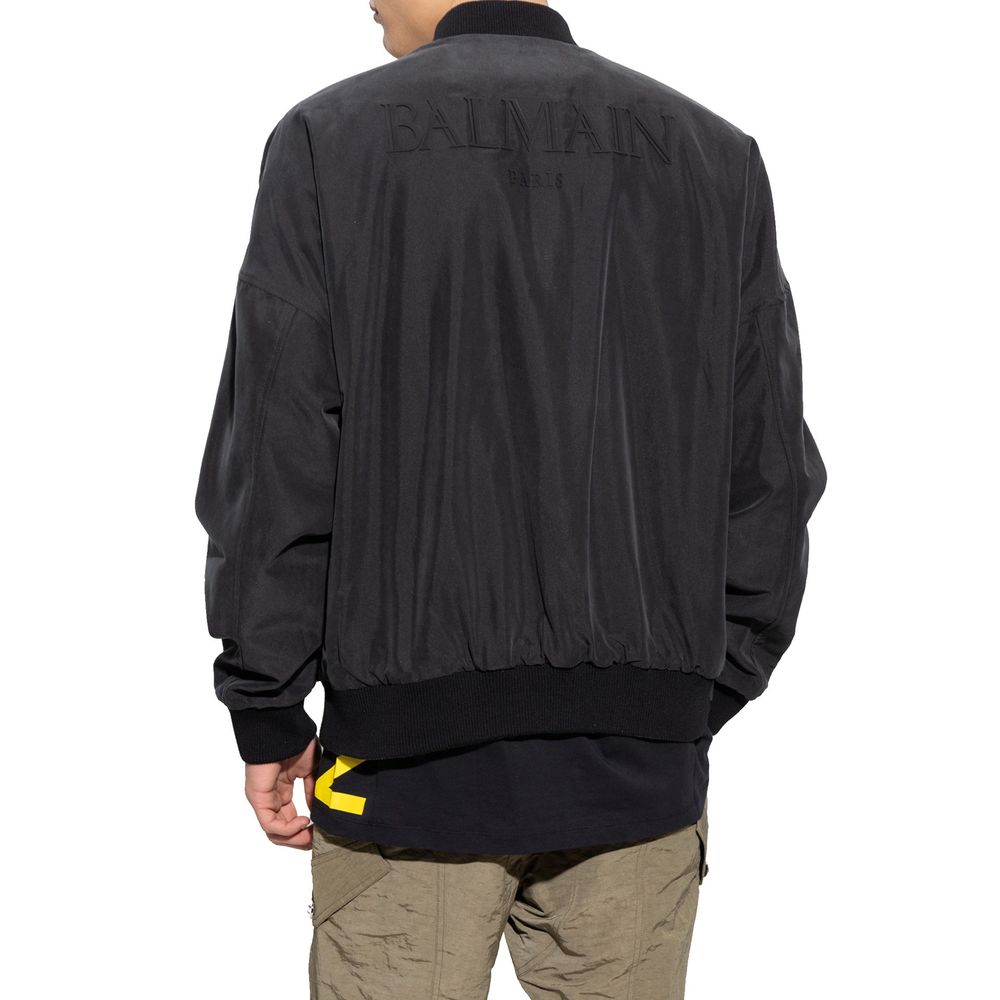 Reversible Bomber Jacket-Balmain-LabelTerrace.com