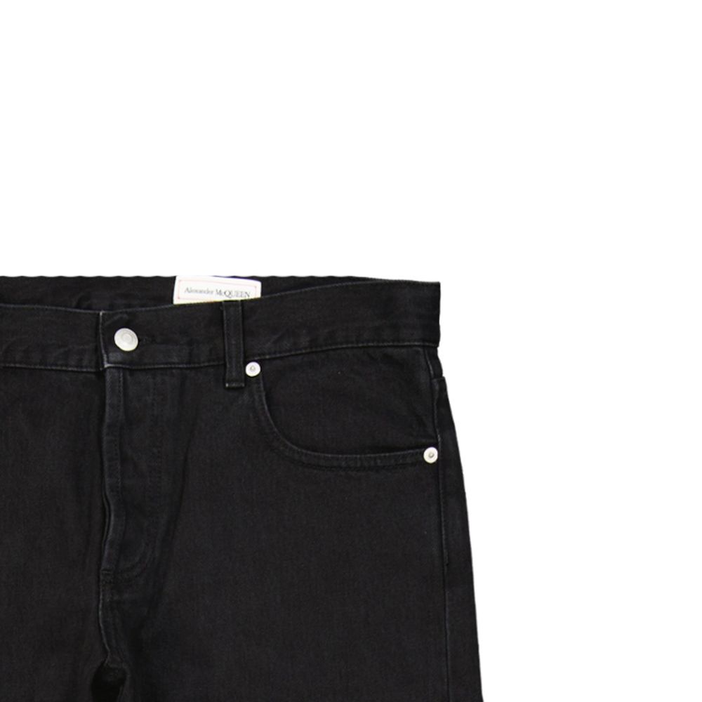 Cotton Denim Jeans-Alexander McQueen-LabelTerrace.com