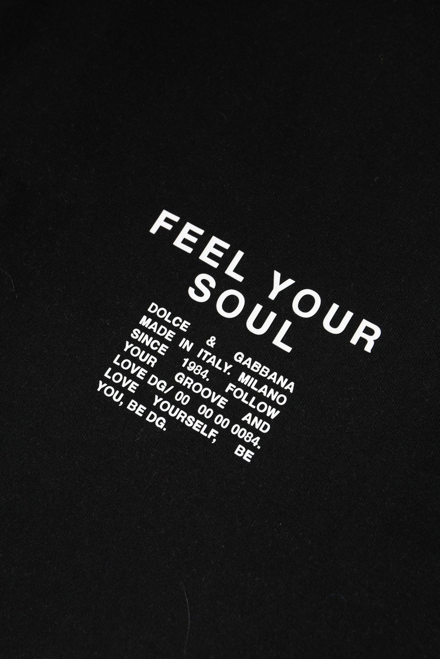 Black Cotton Logo Knitted Pullover Sweater-Dolce & Gabbana-LabelTerrace.com