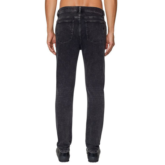 Black Cotton Men Jean-Diesel-LabelTerrace.com