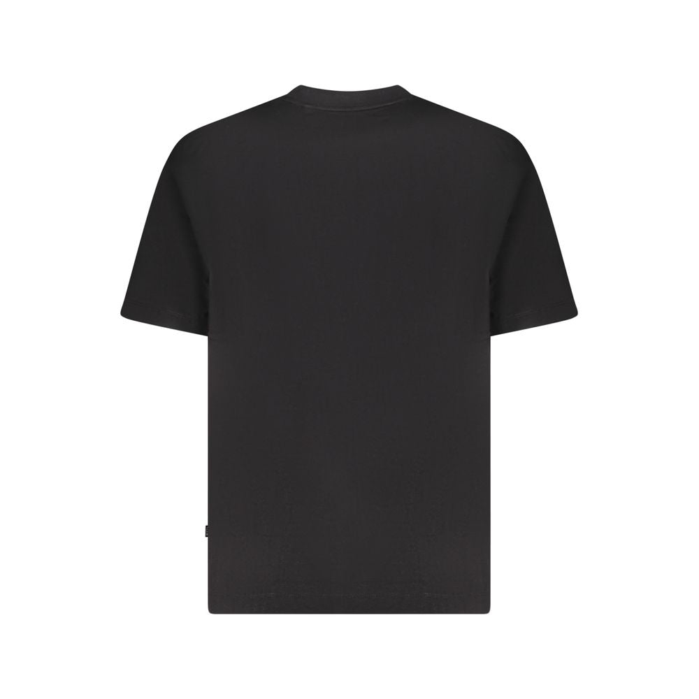 Black Cotton Men Oversize T-Shirt