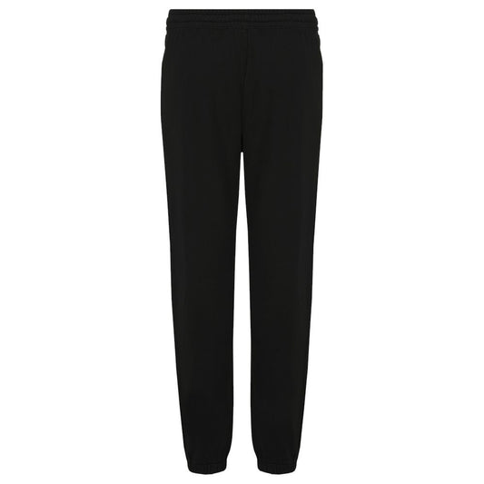 Black Cotton Men Sweatpant-Diego Venturino-LabelTerrace.com