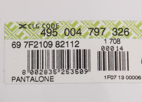 Black Cotton Stretch Chinos Pants-GF Ferre-LabelTerrace.com