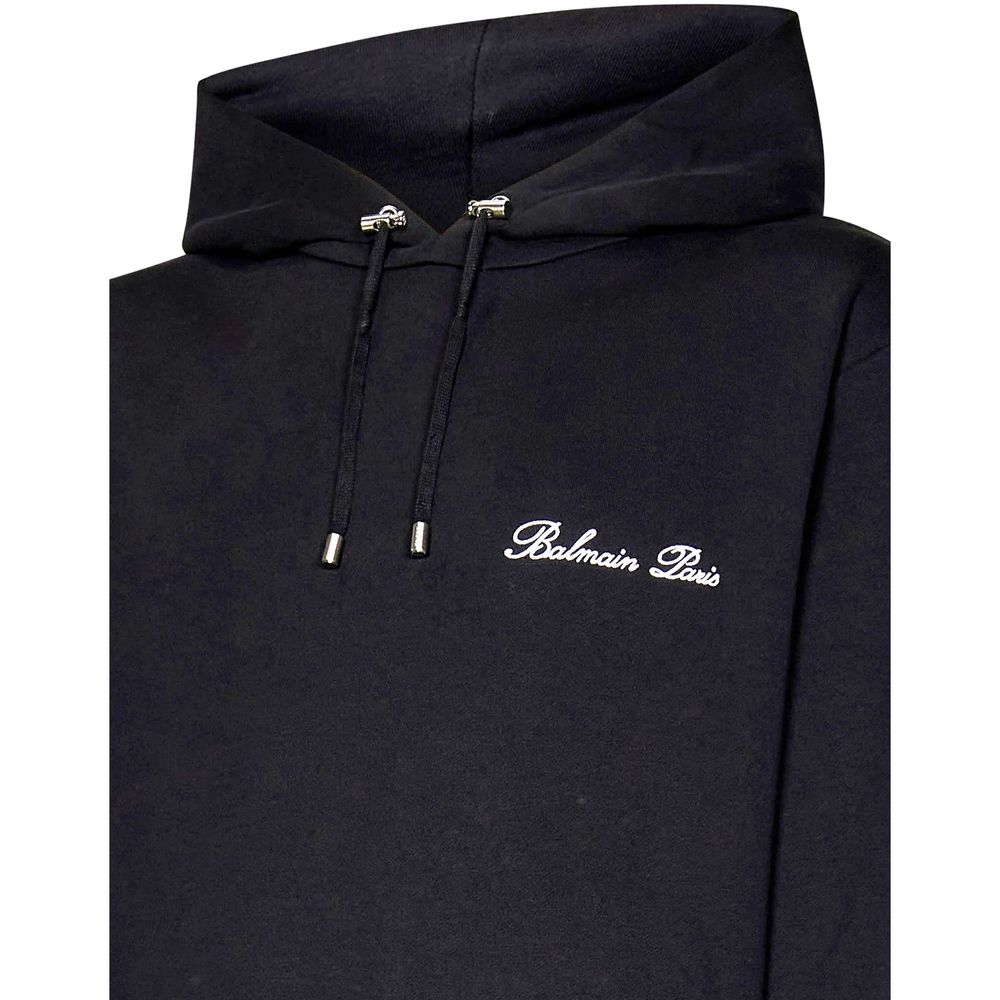 Cotton Logo Sweatshirt-Balmain-LabelTerrace.com