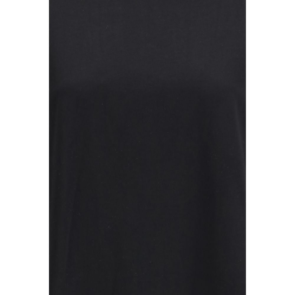 Black Cotton T-Shirt