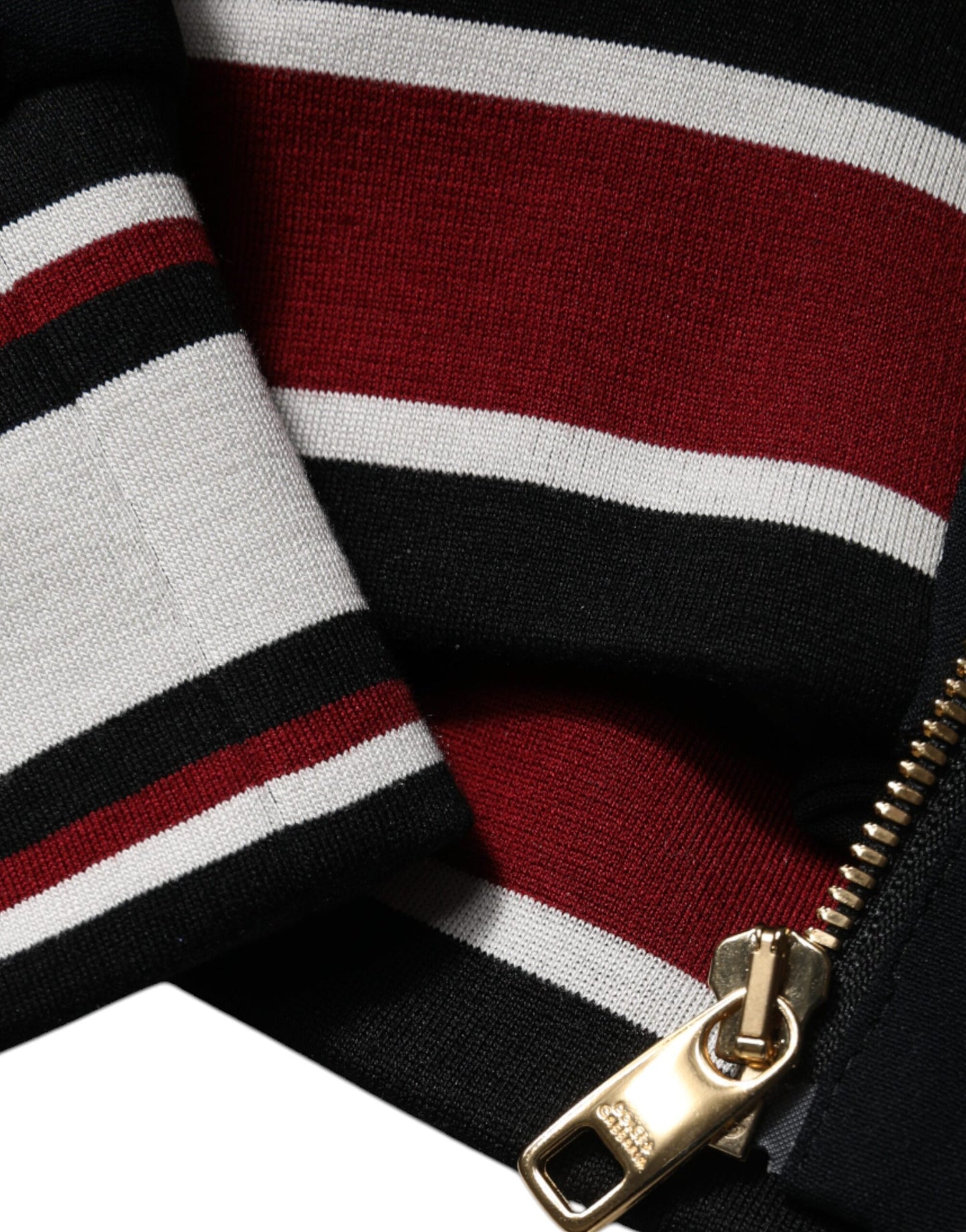 Black DG King Full Zip Sweatshirt Sweater-Dolce & Gabbana-LabelTerrace.com