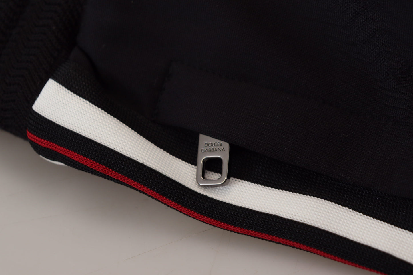 Black DG Print Mens Jogger Pants-Dolce & Gabbana-LabelTerrace.com