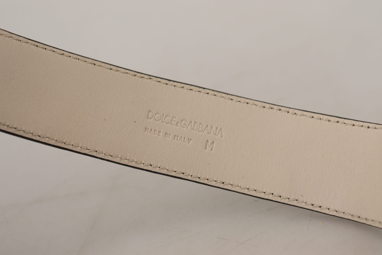 Black Dauphine Leather DG Heart Key Ring Bracelet-Dolce & Gabbana-LabelTerrace.com