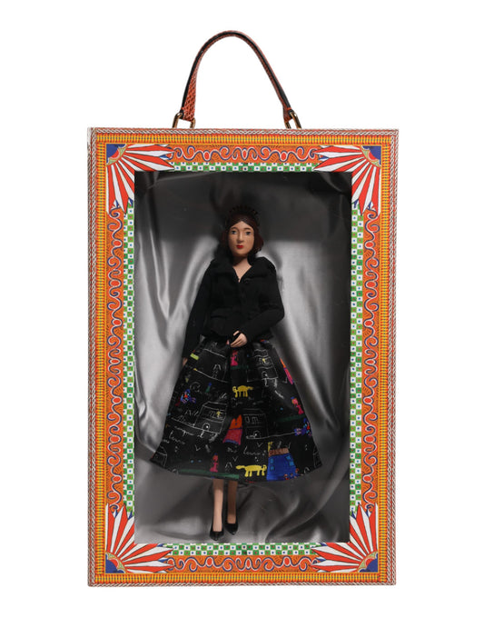 Black Dress Ceramic Porcelain Fashion Leather Sicily Dolls-Dolce & Gabbana-LabelTerrace.com