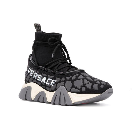 Squalo Drawstring Sneakers-Versace-LabelTerrace.com