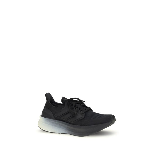 Black Fabric Athletic Sneakers