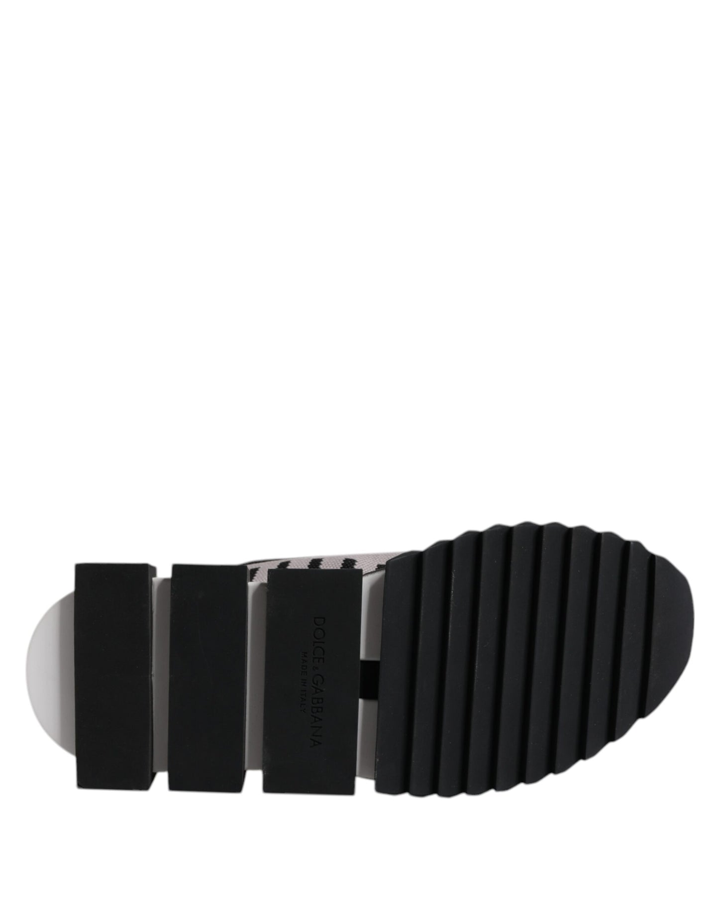 Black Gray Sorrento Socks Women Sneakers Shoes-Dolce & Gabbana-LabelTerrace.com