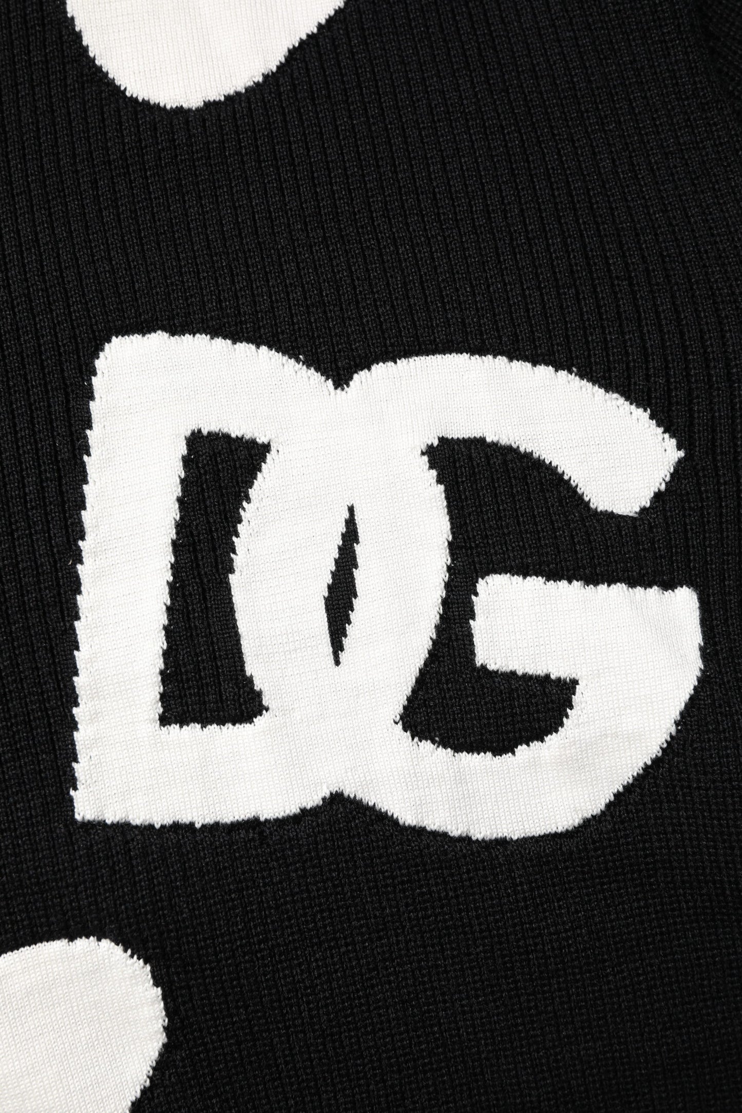 Black Hearts Silk Crew Neck Pullover Sweater-Dolce & Gabbana-LabelTerrace.com