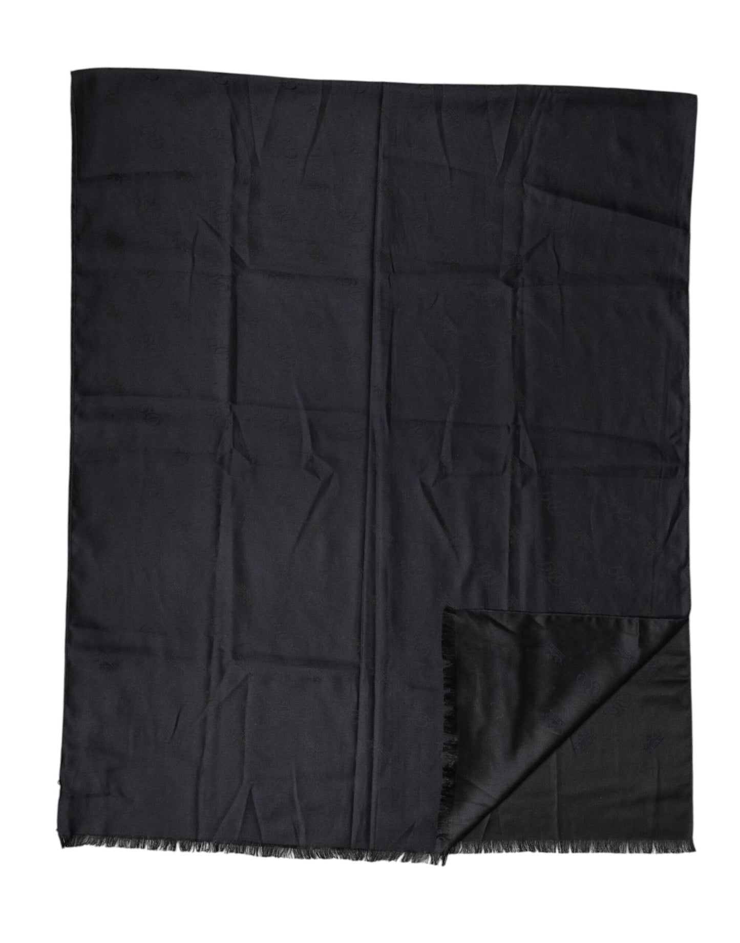 Black Lace Stole Silk NeckWrap Shawl Scarf