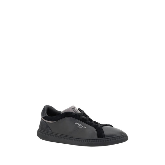 Black Leather G Set Sneakers-Givenchy-LabelTerrace.com
