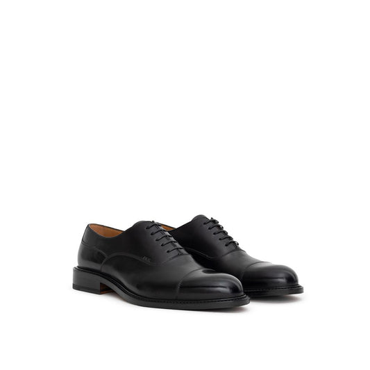 Black Leather Oxfords And Derby-Dior-LabelTerrace.com