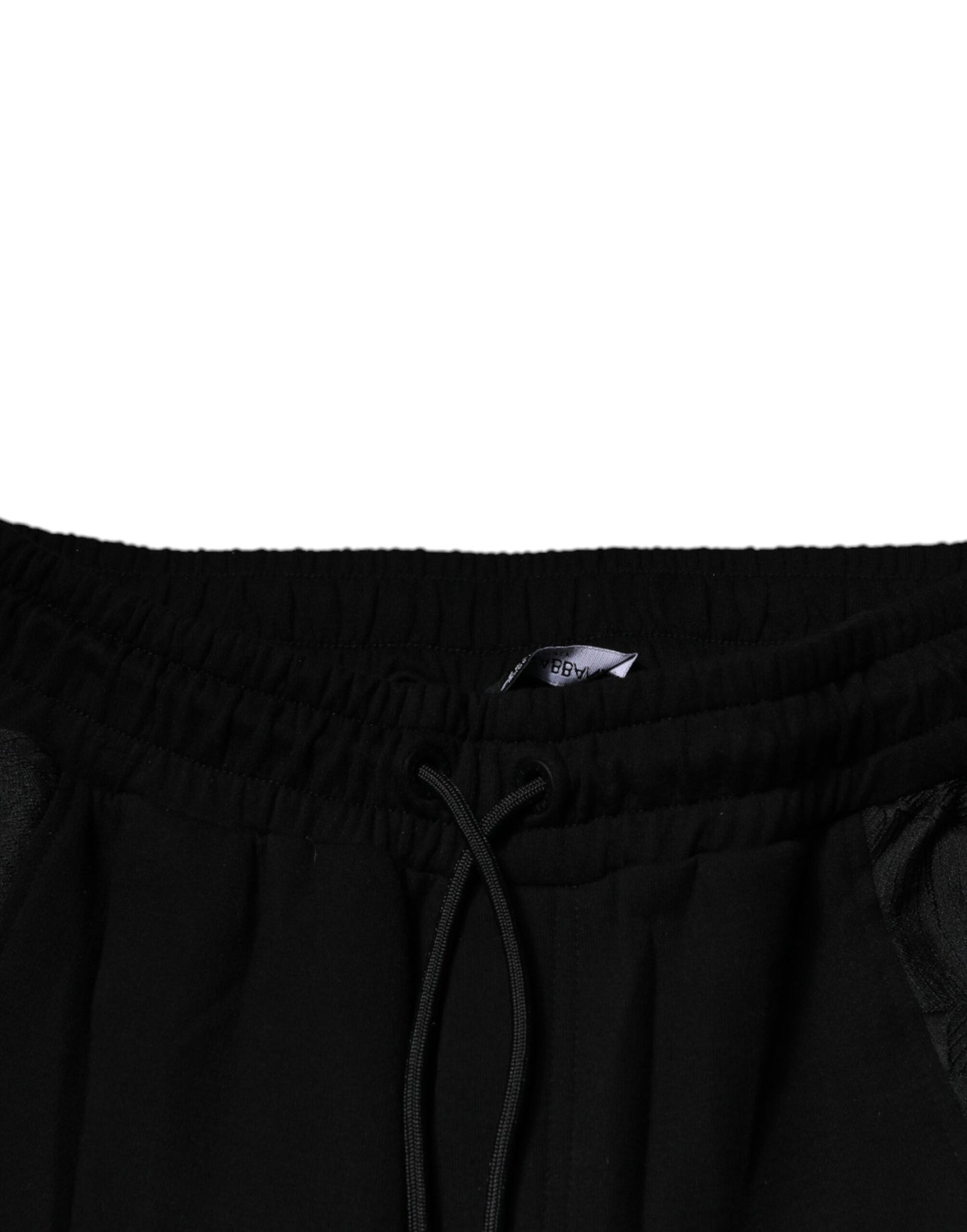Black Leopard Slim Fit Jogger Pants-Dolce & Gabbana-LabelTerrace.com