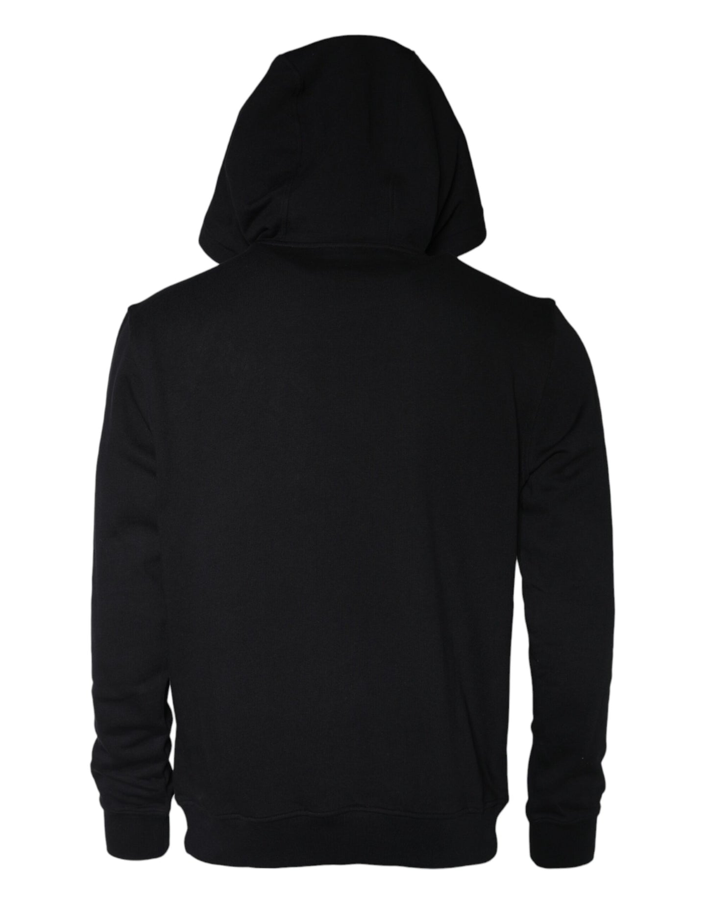 Black Medusa Print Cotton HoodiePullover Sweatshirt Sweater-Versace-LabelTerrace.com