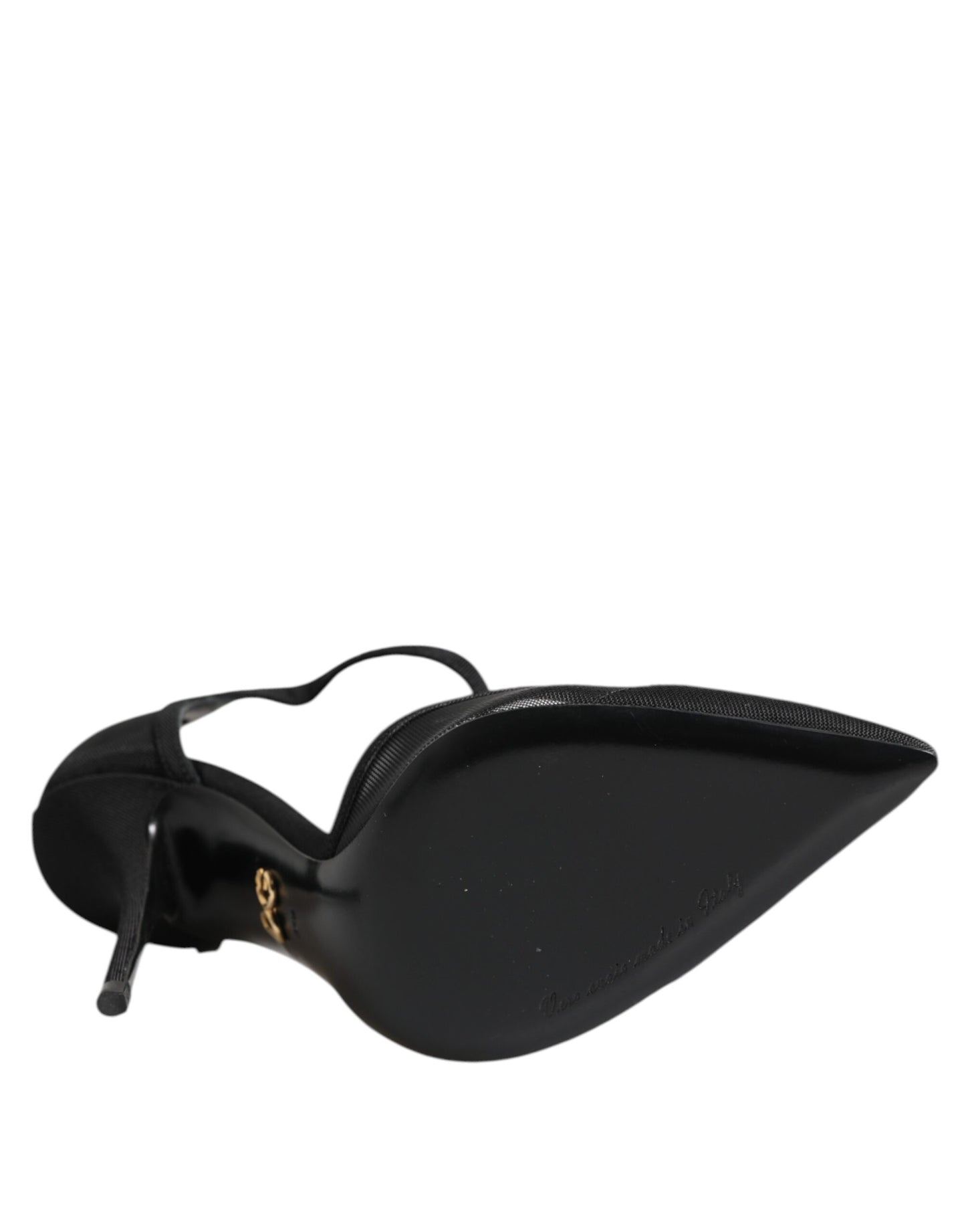 Black Mesh T-strap Stiletto High Heels Shoes