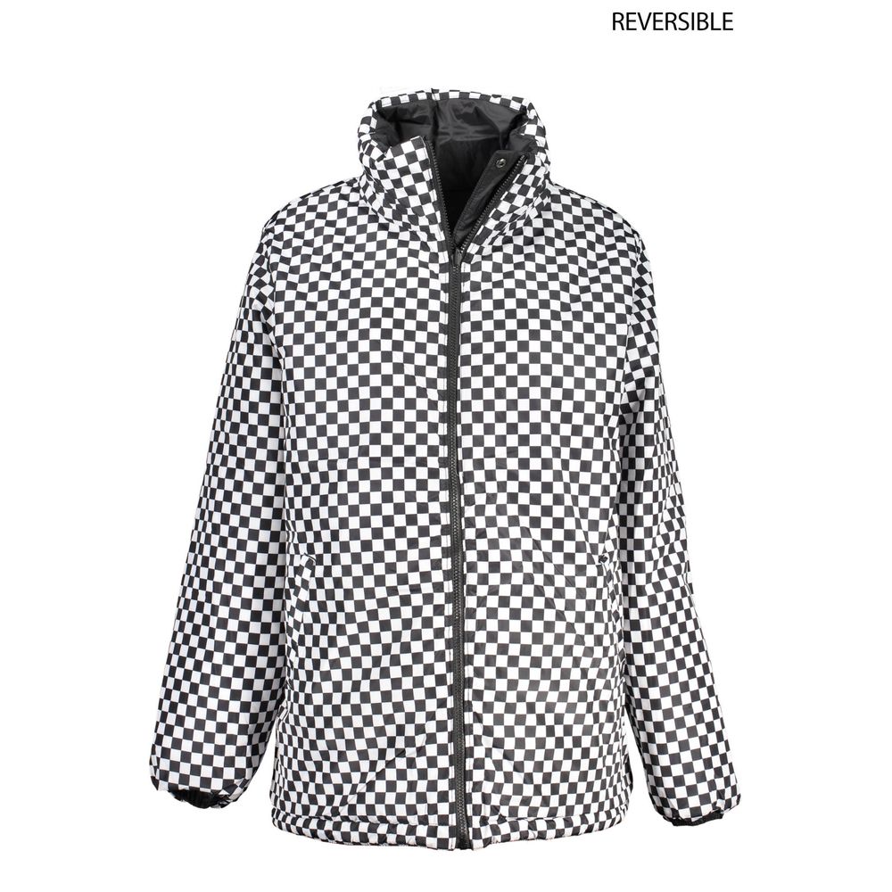 Black Nylon Jackets & Coat