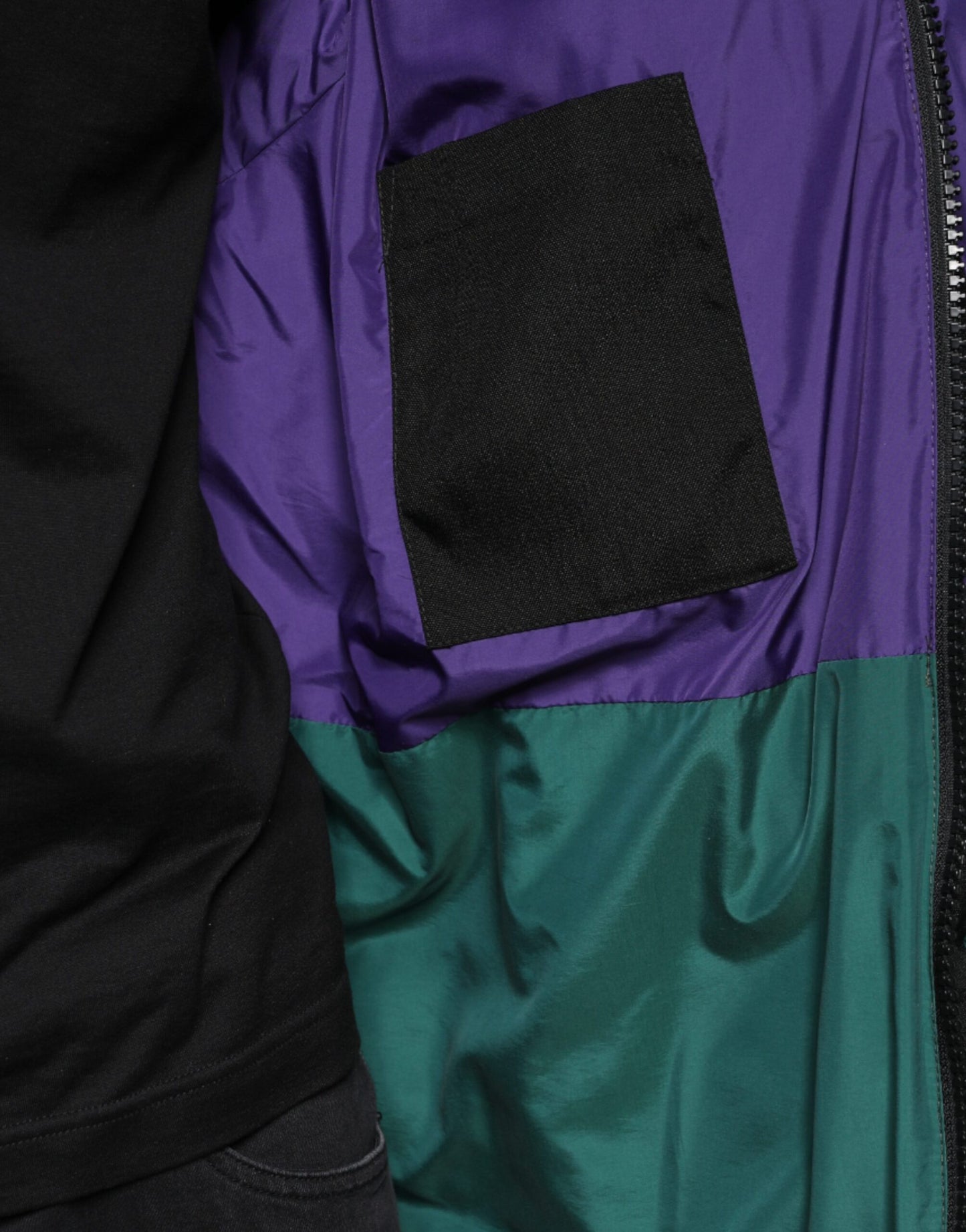 Black Nylon Puffer Men Full Zip Jacket-Dolce & Gabbana-LabelTerrace.com