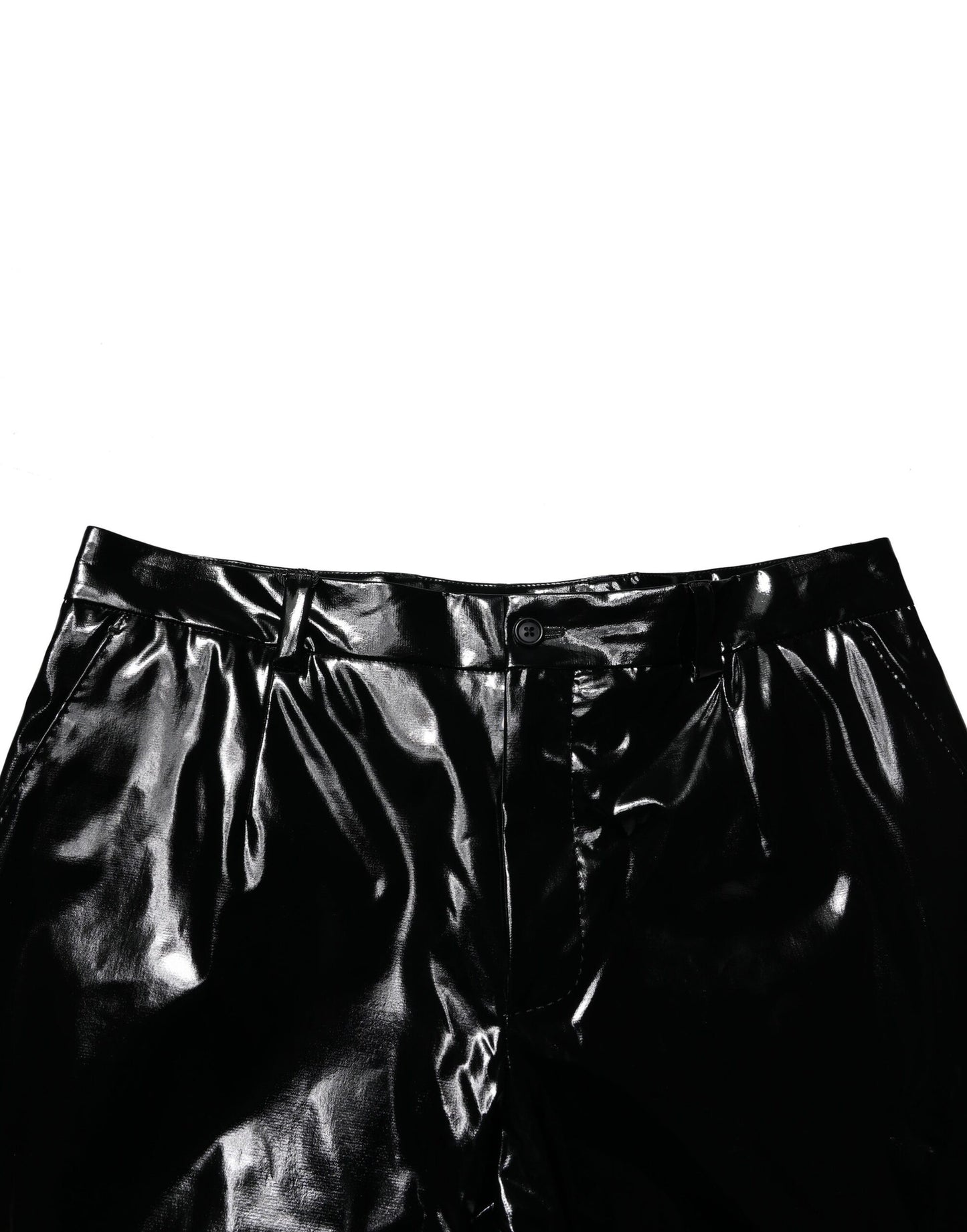 Black Nylon Straight Men Pants-Dolce & Gabbana-LabelTerrace.com