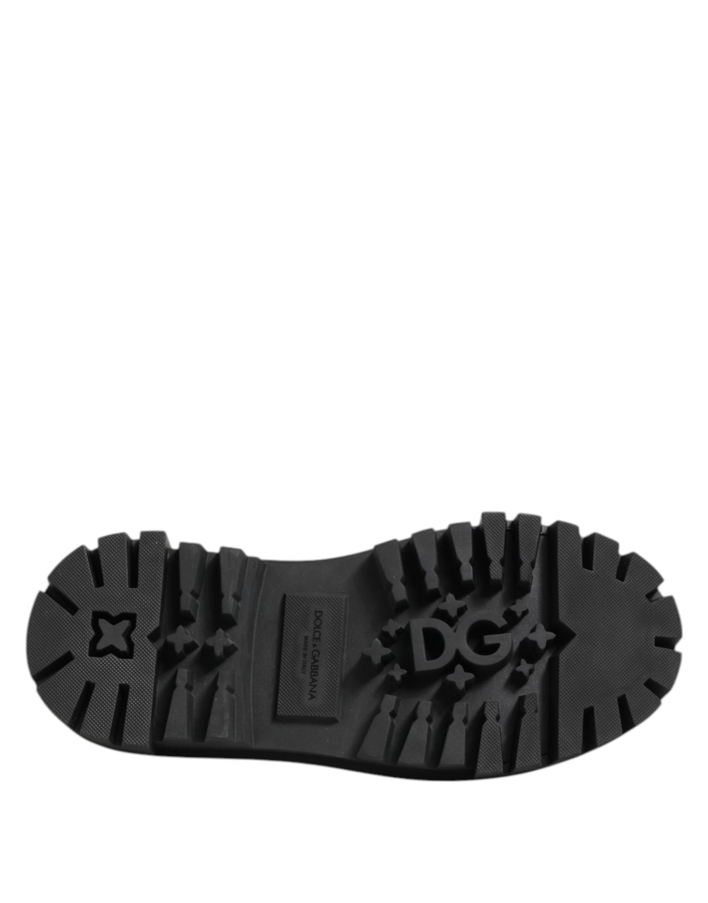 Black Patent Leather Trekking Derby Shoes-Dolce & Gabbana-LabelTerrace.com