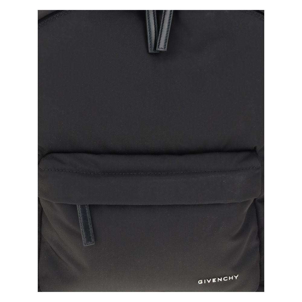 Black Polyamide Backpack