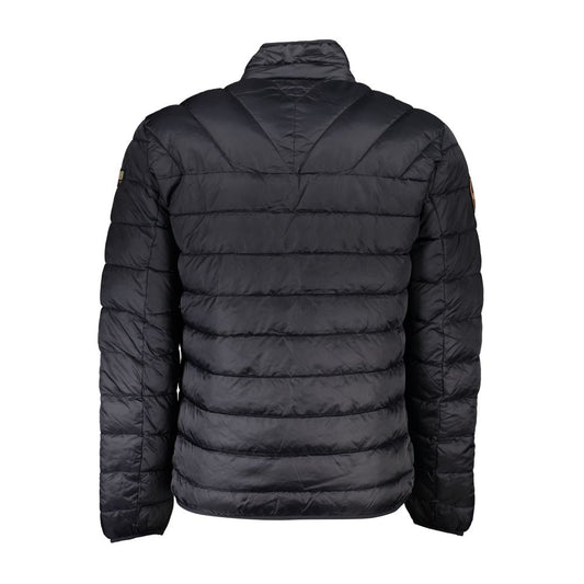 Black Polyamide Men Jacket-Napapijri-LabelTerrace.com