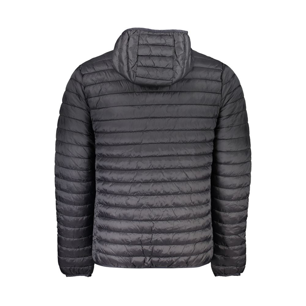 Black Polyamide Men's Jacket