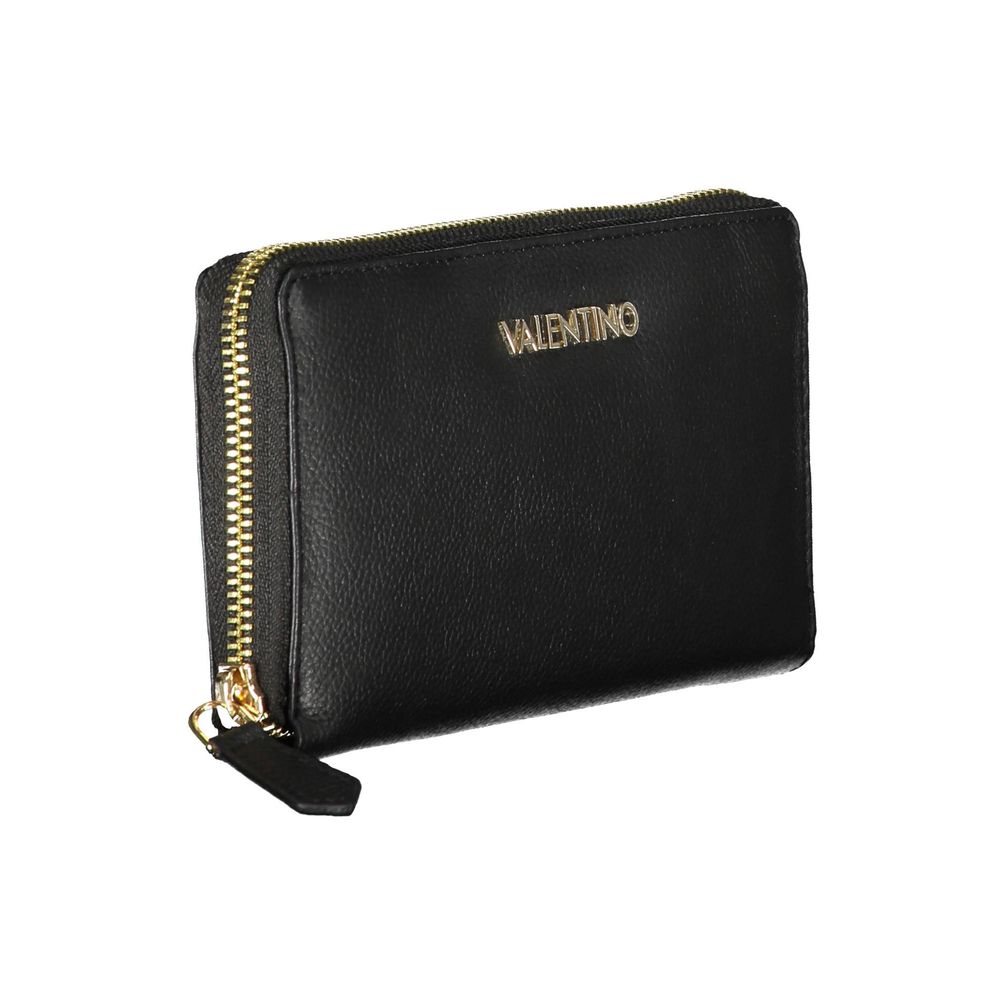 Black Polyethylene Wallet-Mario Valentino-LabelTerrace.com