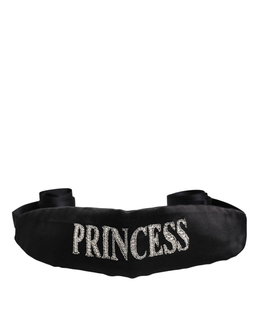 Black Princess Fantasy Braided Waist Belt-Dolce & Gabbana-LabelTerrace.com
