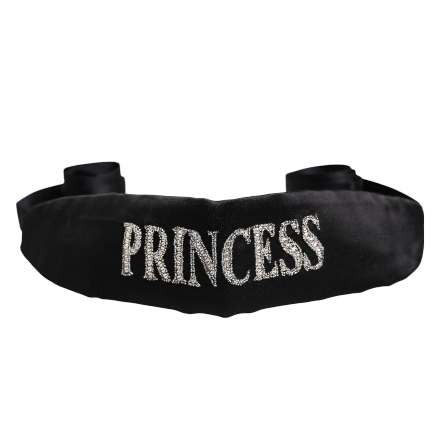 Black Princess Fantasy Braided Waist Belt-Dolce & Gabbana-LabelTerrace.com