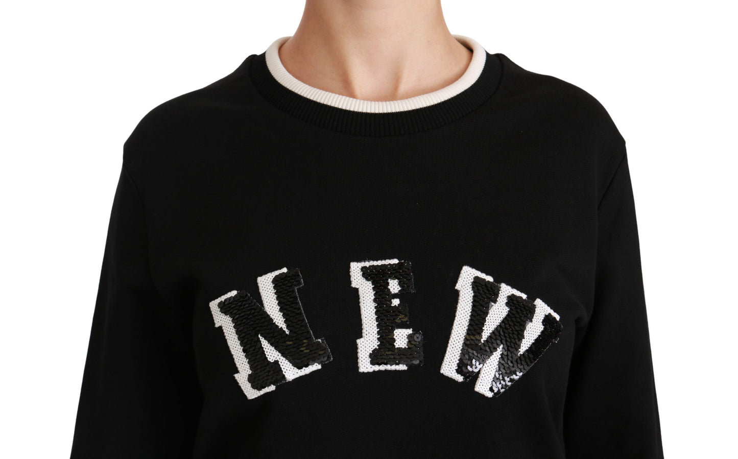 Black Rinascimento #DGmillennials Sweater-Dolce & Gabbana-LabelTerrace.com