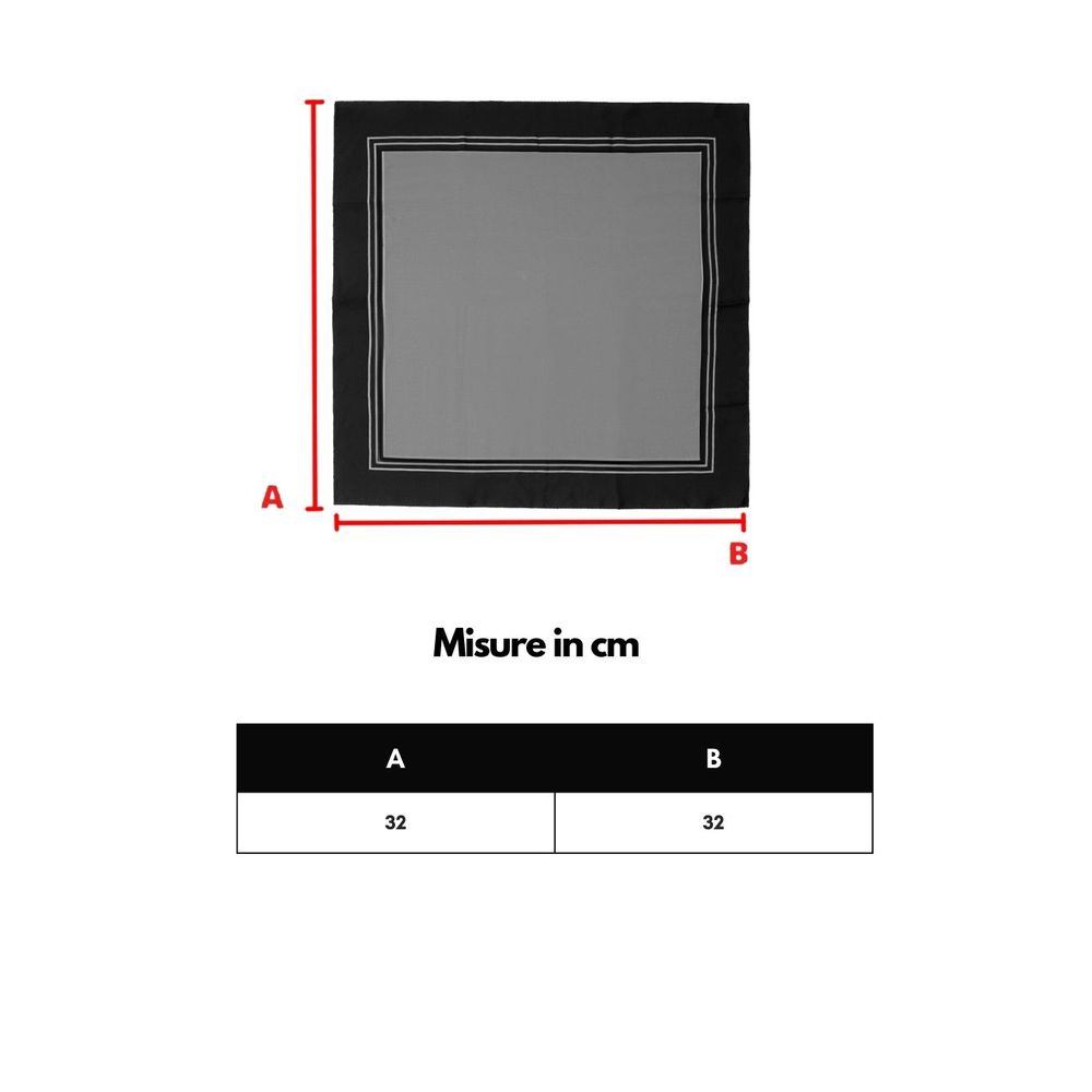 Black Silk Pocket Square-Dolce & Gabbana-LabelTerrace.com