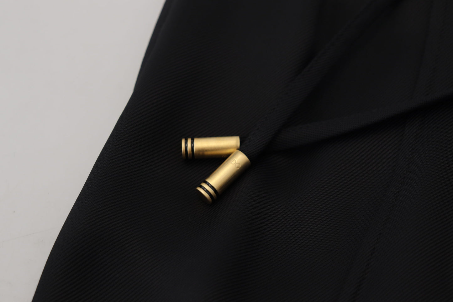 Black Straight Fit Cotton Pants-Dolce & Gabbana-LabelTerrace.com