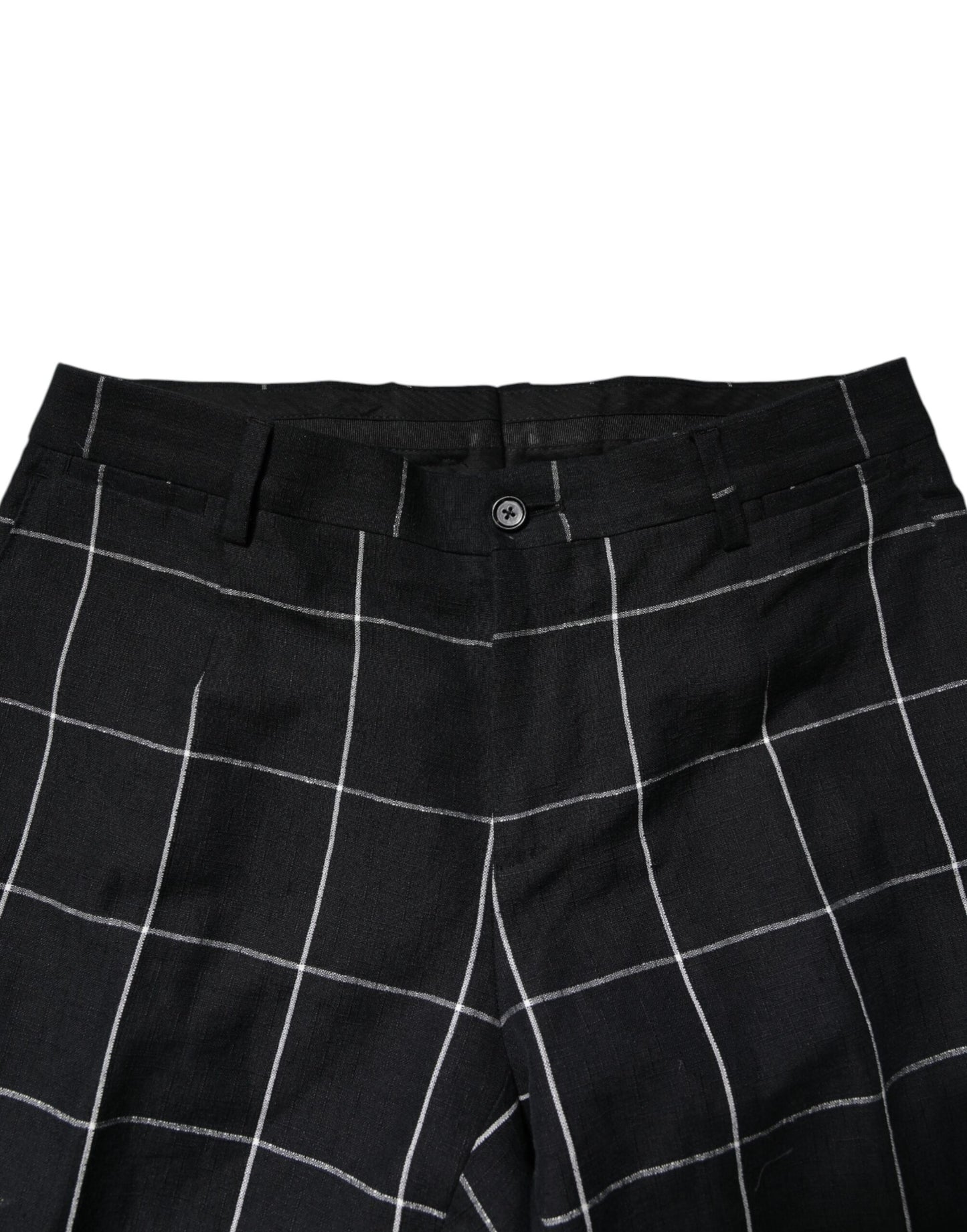 Black TAORMINA Double Breasted 2 Piece Suit-Dolce & Gabbana-LabelTerrace.com