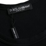 Black Tank Sleeveless Underwear Men T-shirt-Dolce & Gabbana-LabelTerrace.com